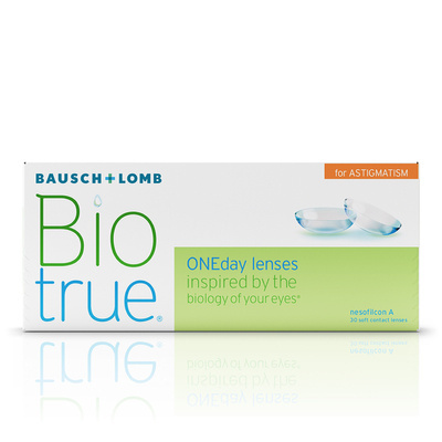 Soczewki jednodniowe toryczne Bausch + Lomb Biotrue ONEday for astigmatism 30 szt.
