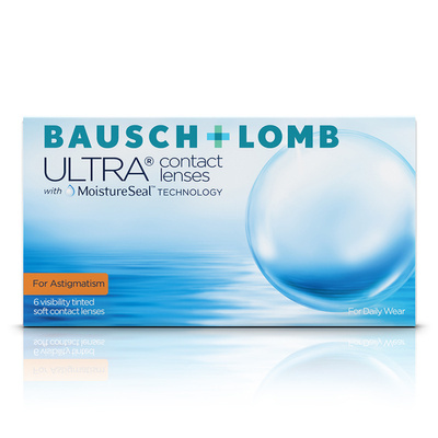 Soczewki miesięczne toryczne Bausch + Lomb Ultra for astigmatism 6 szt.