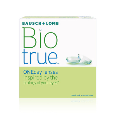 Soczewki jednodniowe sferyczne Bausch + Lomb Biotrue ONEday 90 szt.