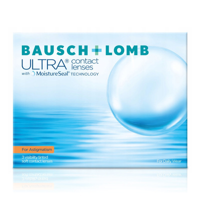 Soczewki miesięczne toryczne Bausch + Lomb Ultra for astigmatism 3 szt.