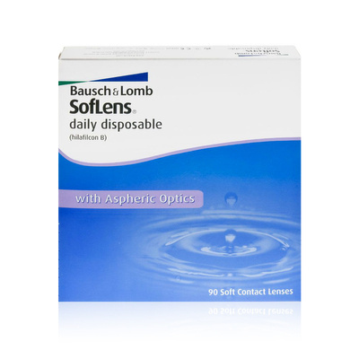 Soczewki jednodniowe Bausch + Lomb Soflens Daily Disposable 90 szt.