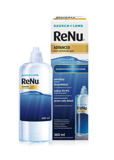 Płyn do soczewek RENU ADVANCED 360 ml